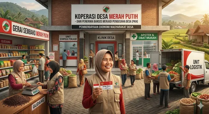 Kemensos Jajaki Penyaluran Bansos Melalui Koperasi Desa Merah Putih