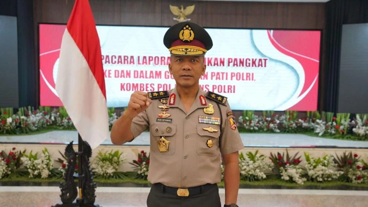Komjen Rudi Setiawan Resmi Dilantik Sebagai Irjen Kemenimipas Setelah Naik Pangkat Bintang Tiga