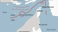 Konflik AS-Iran Meningkat: Blokade Selat Hormuz dan Tuntutan Tarif Keamanan