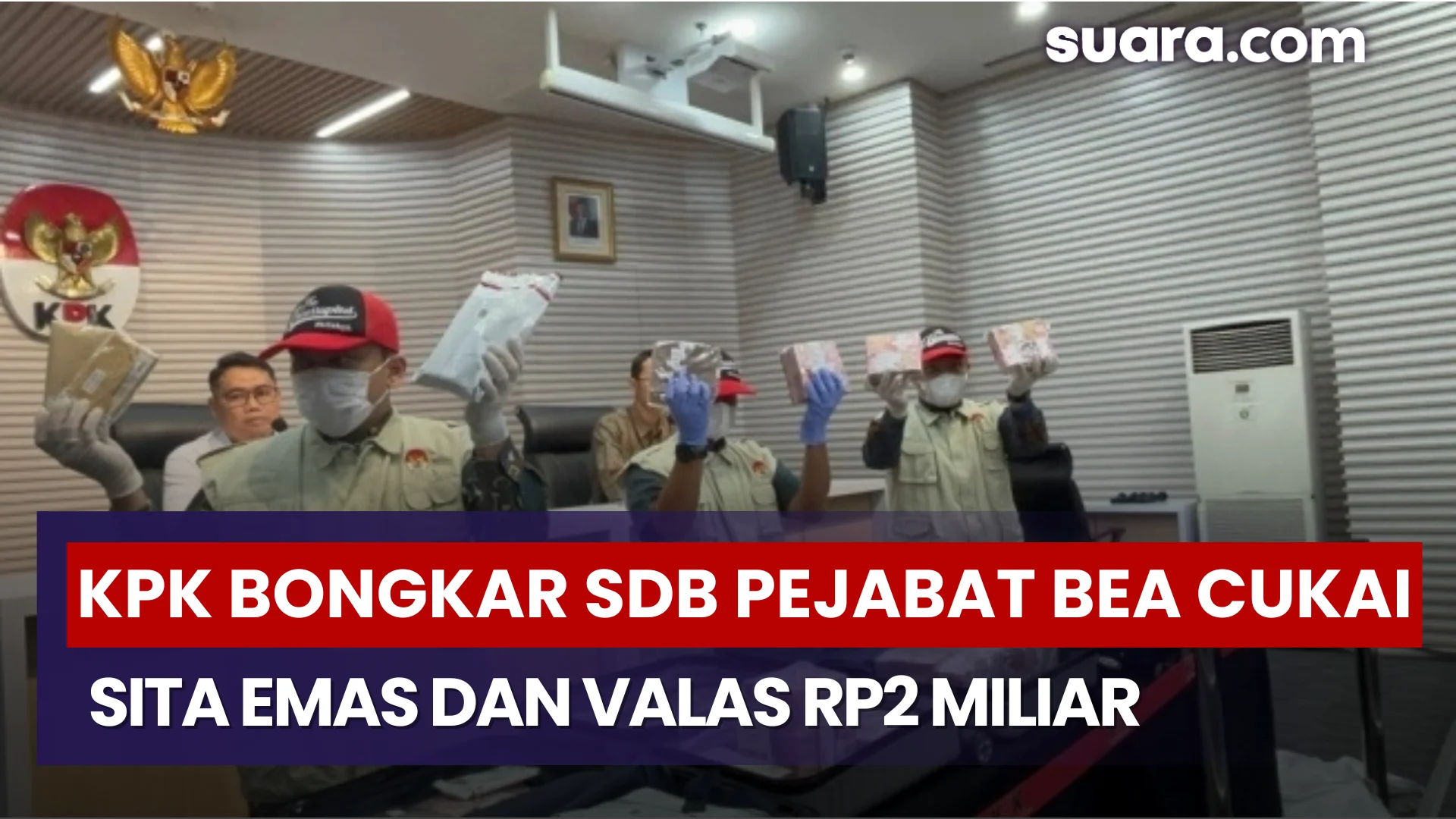 KPK Sita Valas dan Platinum Senilai Miliaran Rupiah dari Bupati Langkat