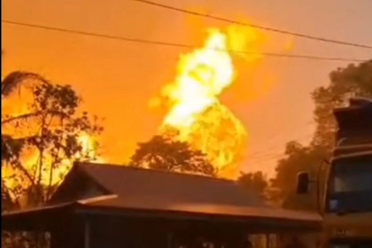 Ledakan Pipa Gas Tanam di Medan, 3 Orang Tewas dan 4 Luka-Luka