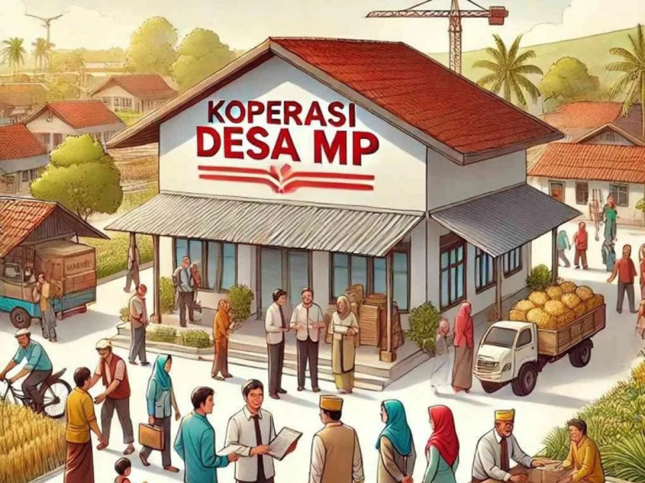Mendes Ingin Jadi Pusat Ekonomi Desa dengan Koperasi Desa Merah Putih