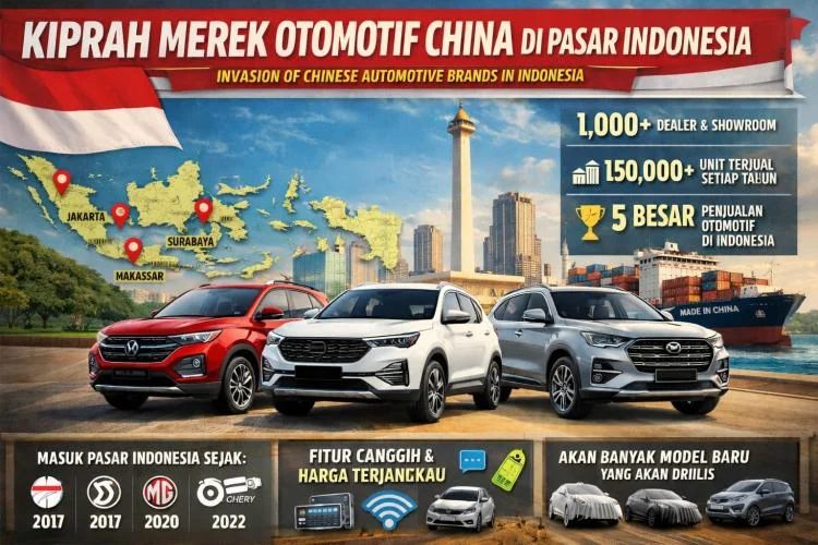 Mobil China Menguasai Pasar Otomotif Indonesia