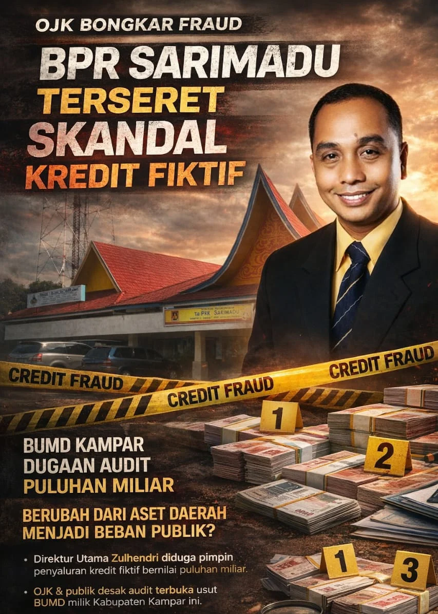 OJK Temukan Dugaan Fraud Rp5,8 Miliar di BPR SAWA
