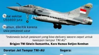 Pemerintah Beli 12 Jet Tempur Italia, DPR Soroti Kualitas SDM