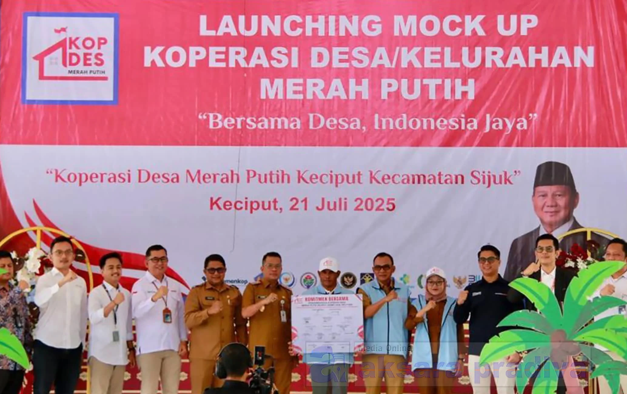 Pemerintah Luncurkan Koperasi Merah Putih dengan Menggandeng 10 Asosiasi Desa