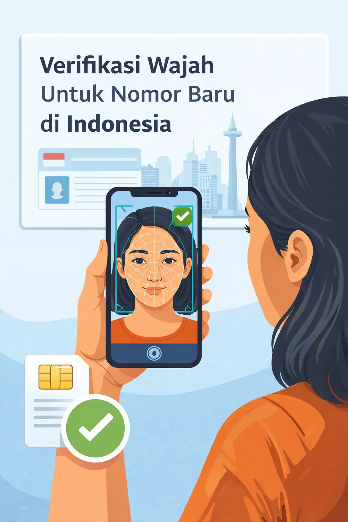 Pemerintah Resmi Terapkan Verifikasi Wajah untuk Pembelian Nomor HP Baru