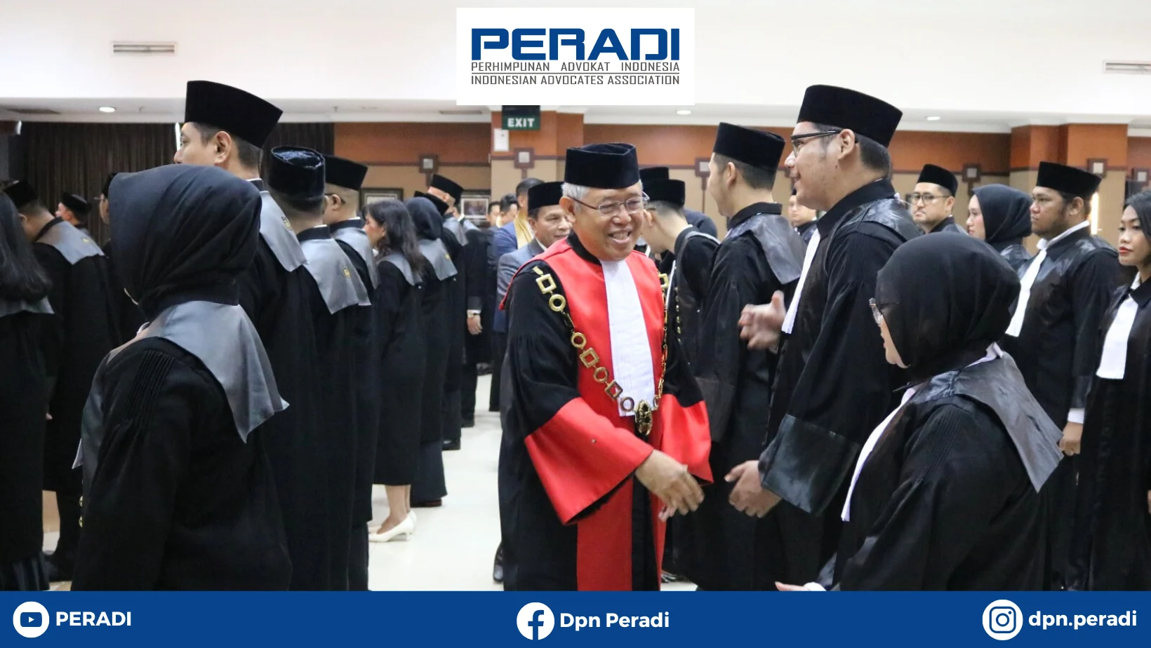PERADI Bidik Kembalikan Marwah Advokat Lewat Rekor MURI dan Kerja Sama
