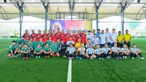 Perkuat Sinergi Ketahanan Pangan Melalui Mini Soccer Fun Match