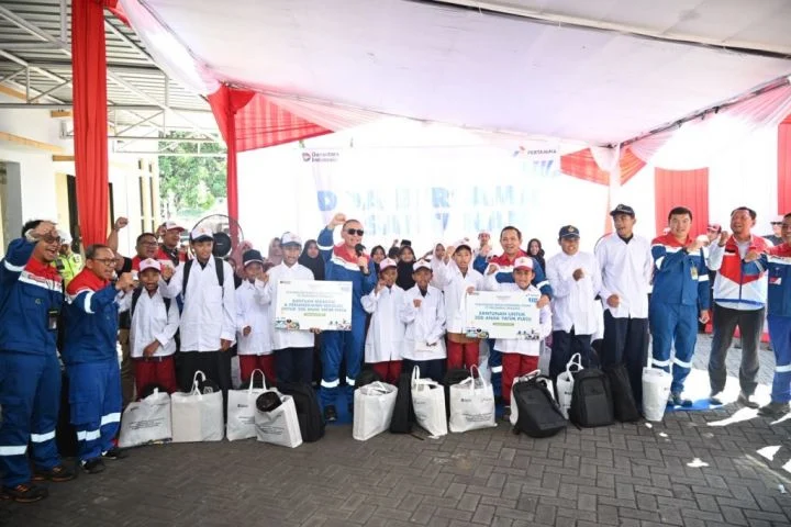 Pertamina Menebar Senyum di Ujung Timur Jawa dengan Semangat Baru