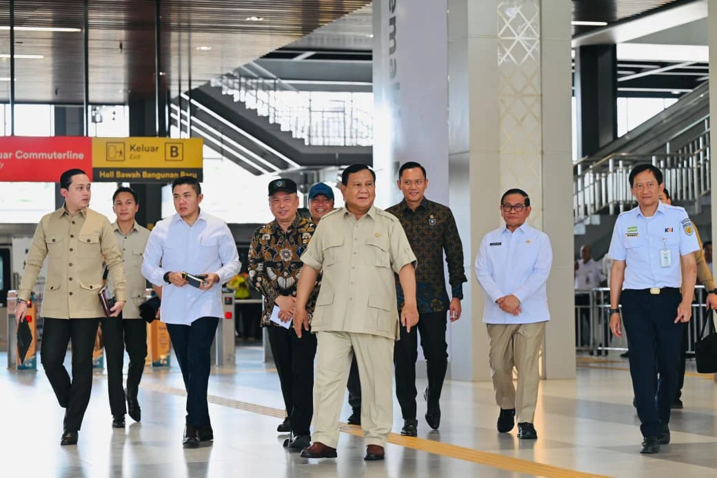 Prabowo Subianto Resmikan Stasiun Semarang Tawang, Membuka Era Baru Transportasi Jawa Tengah