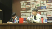 Shin Tae-yong Belum Pastikan Kepulangan Pemain Persija Shin Tae-yong Belum Pastikan Kepulangan Pemain Persija