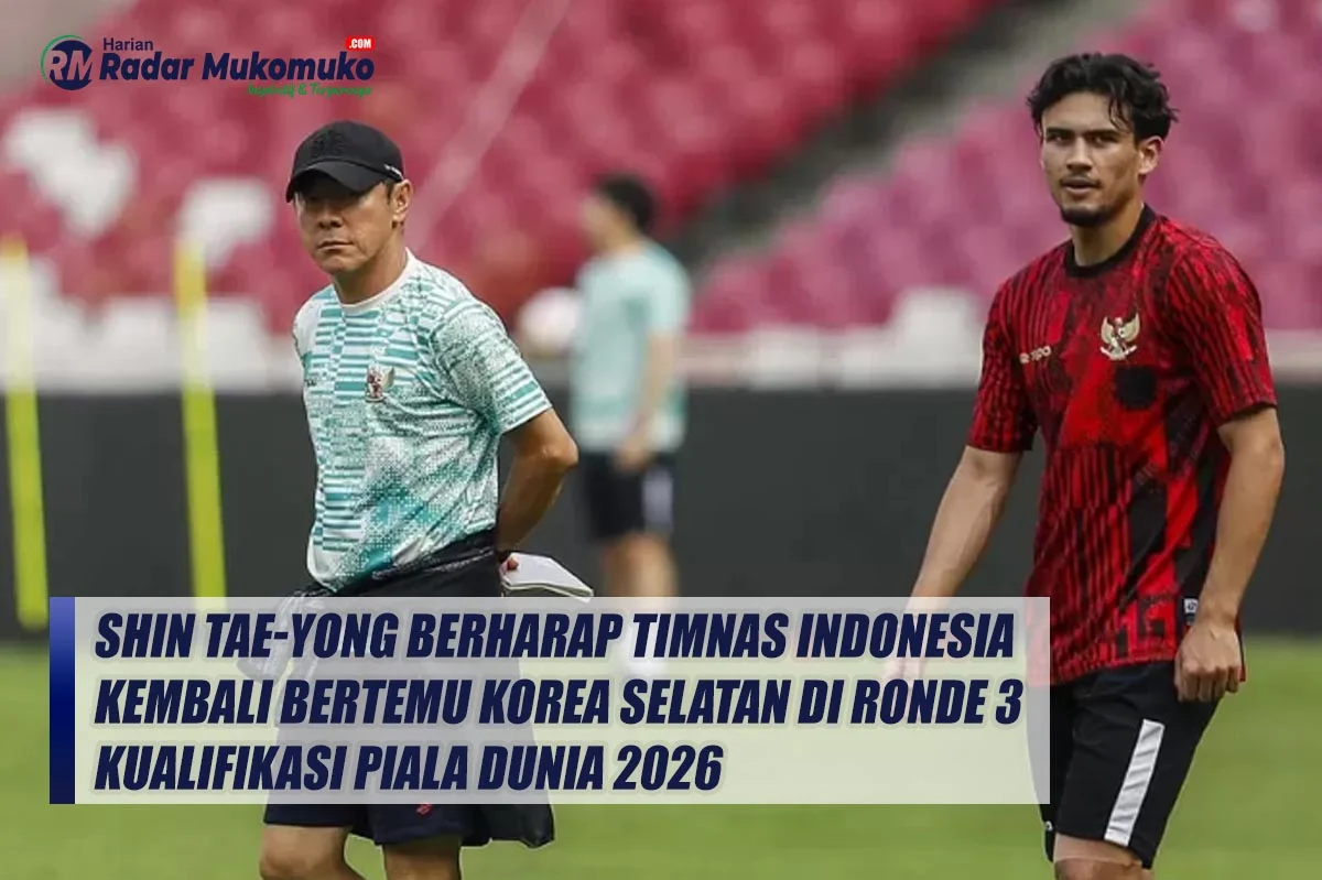 Shin Tae-yong Berharap Timnas Indonesia Sukses di Piala AFF 2026