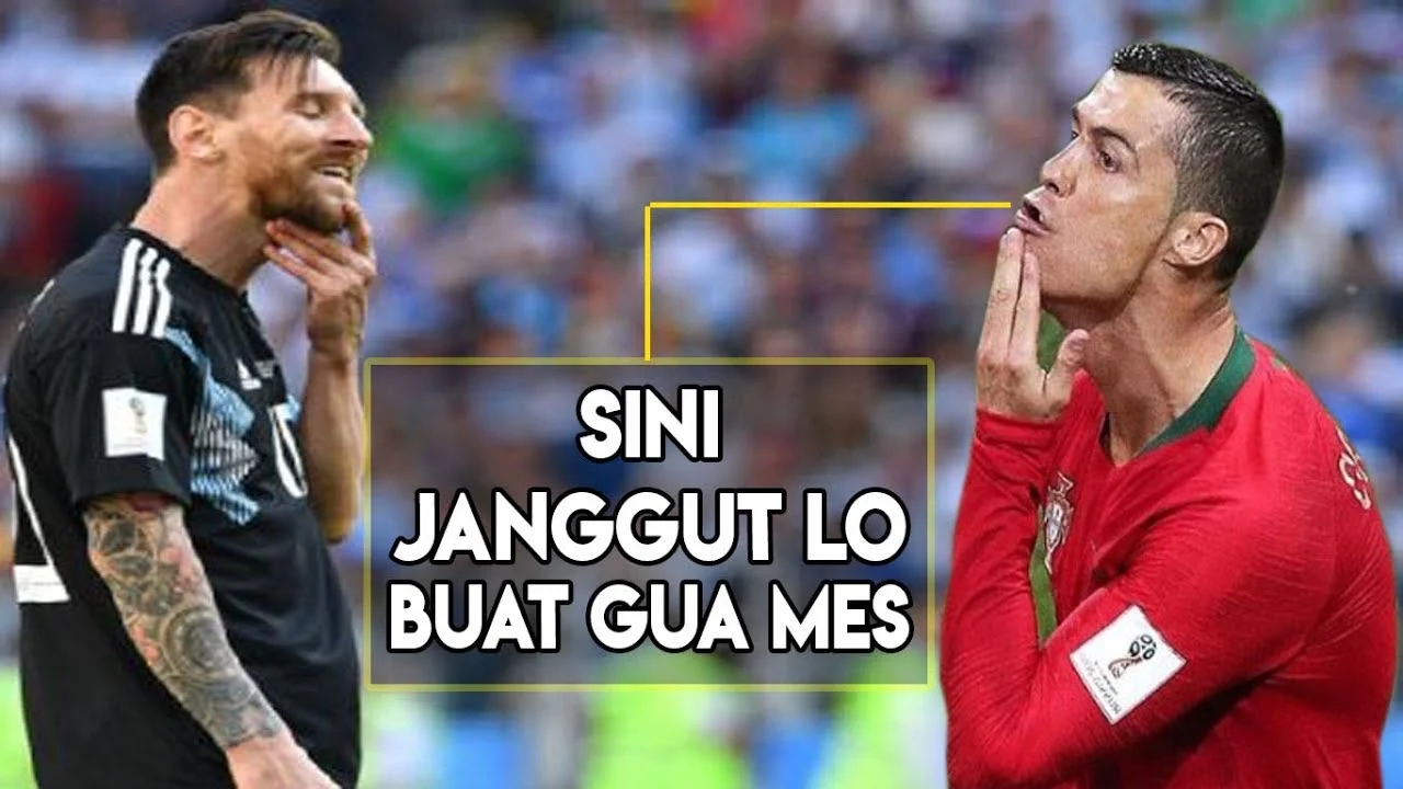 Cristiano Ronaldo Kirim Pesan Duka untuk Lionel Messi