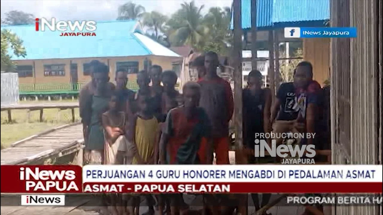 Empat Calon Guru Asmat: Kisah Perjuangan Melawan Lapar demi Masa Depan Papua