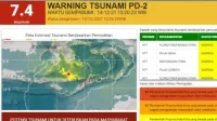Gempa M 7,7 di NTT: BMKG Rilis Status Siaga Tsunami 0,5-3 Meter