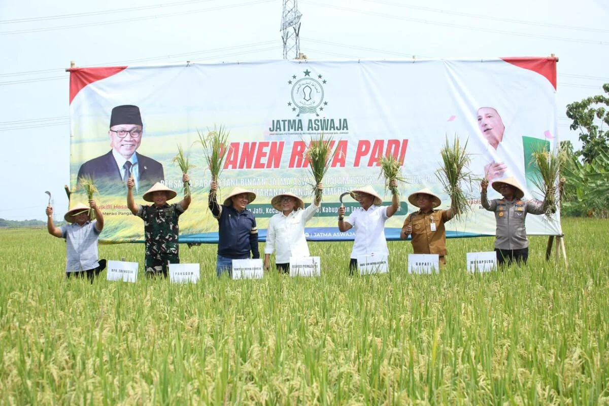 Jatma Aswaja Siapkan Program Ketahanan Pangan di 10 Ribu Hektare Lahan