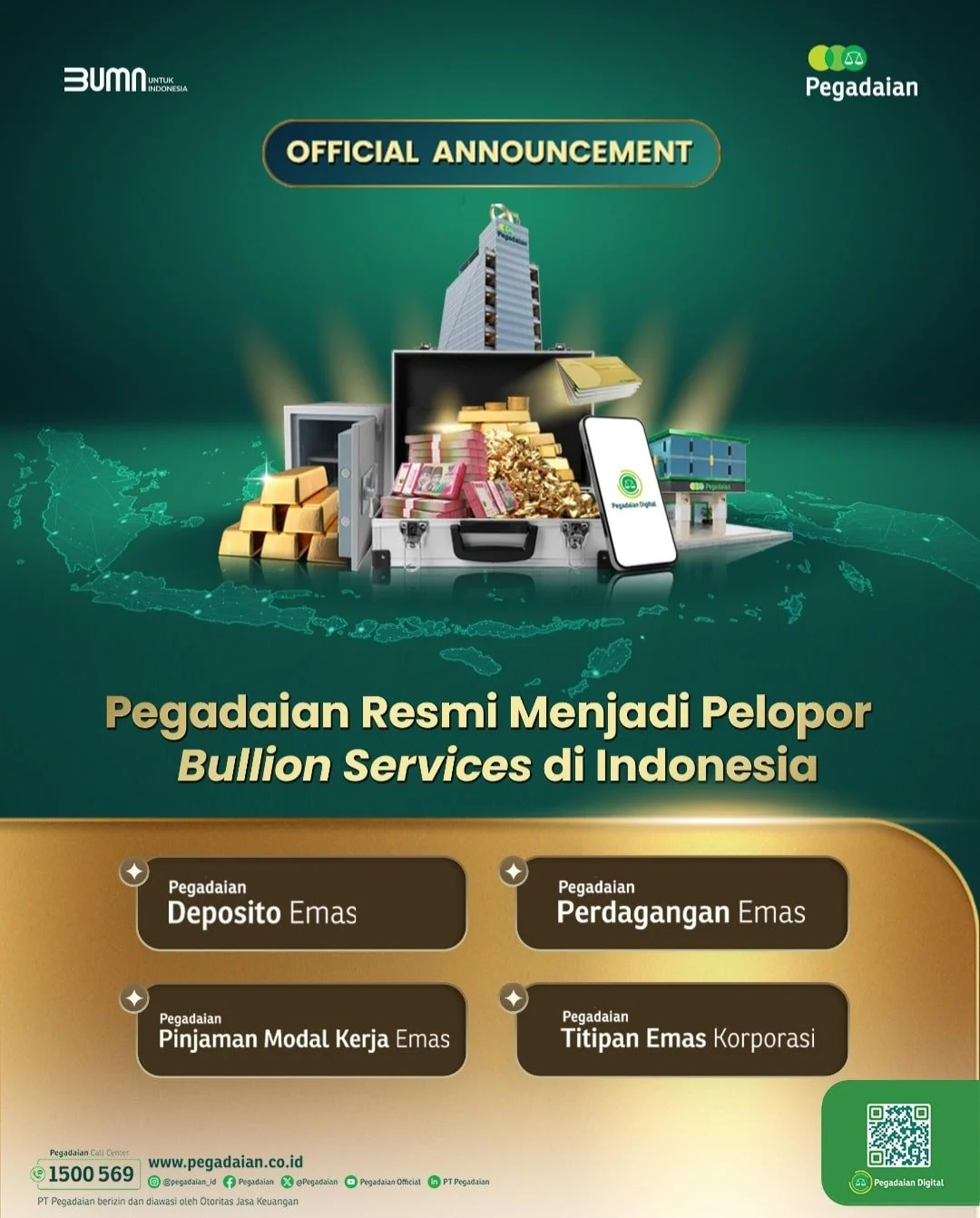 Pegadaian: Penjaga Ekosistem Emas Nasional