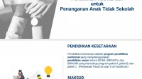 Pendidikan Kesetaraan untuk 4 Juta Anak Tidak Sekolah: Upaya Kemensos dan SP2MI