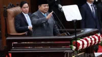 Prabowo Amankan Pidato Kenegaraan dengan 8.095 Personel TNI-Polri