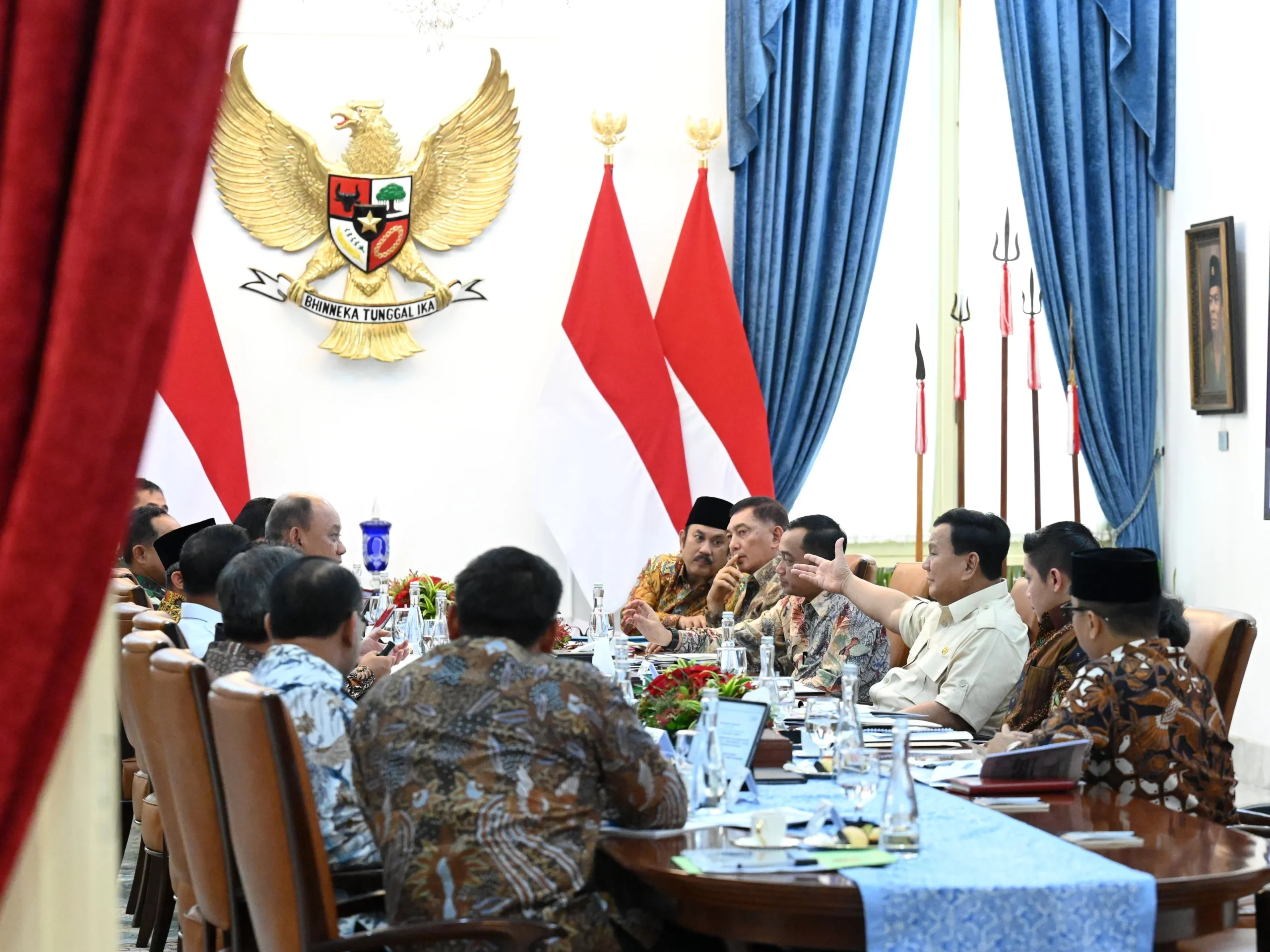 Prabowo Subianto Siapkan Kantor Khusus Satgas Makan Bergizi Gratis di Istana
