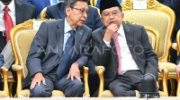 Sidang Tahunan MPR RI: Jusuf Kalla, Boediono, dan Ma'ruf Amin Hadir