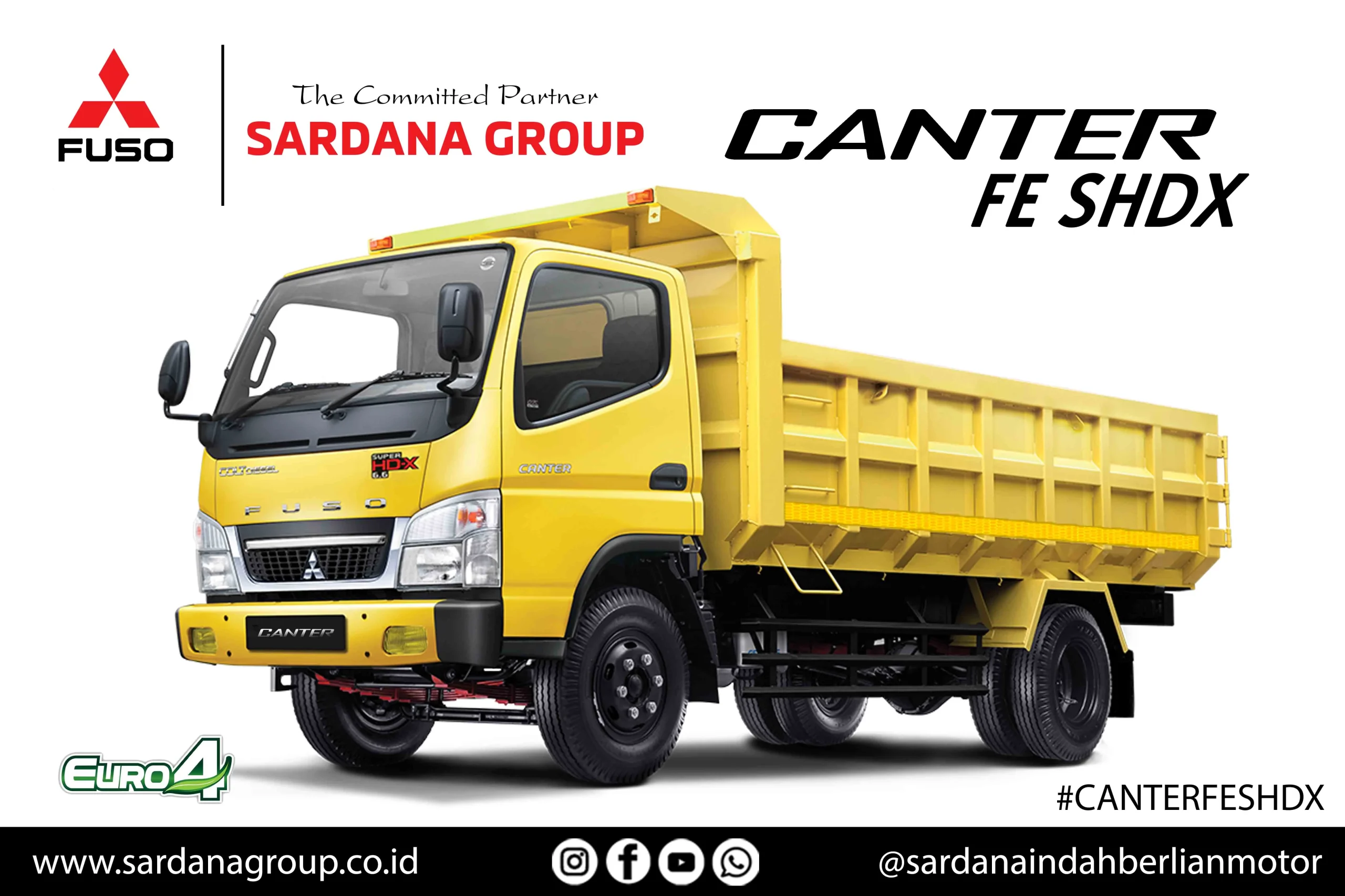 Truk Fuso Canter Euro 4 Lolos Uji Biodiesel B50 40.000 Km
