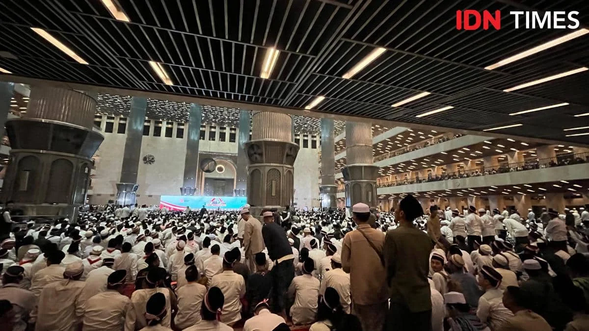 Zikir Kebangsaan Jatma Aswaja di Istiqlal: Menag, Menko Pangan, dan Gubernur Pramono Hadir